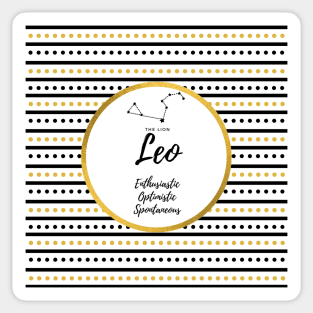 Zodiac Constellation | Leo Sticker